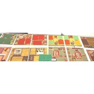 14 pages 12x12  double Scrapbook Layouts Ready to Use handmade fall thanksgiving
